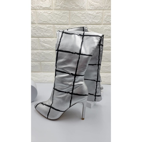Cape Robbin Shoes Chrome Thigh High Boots Poshmark